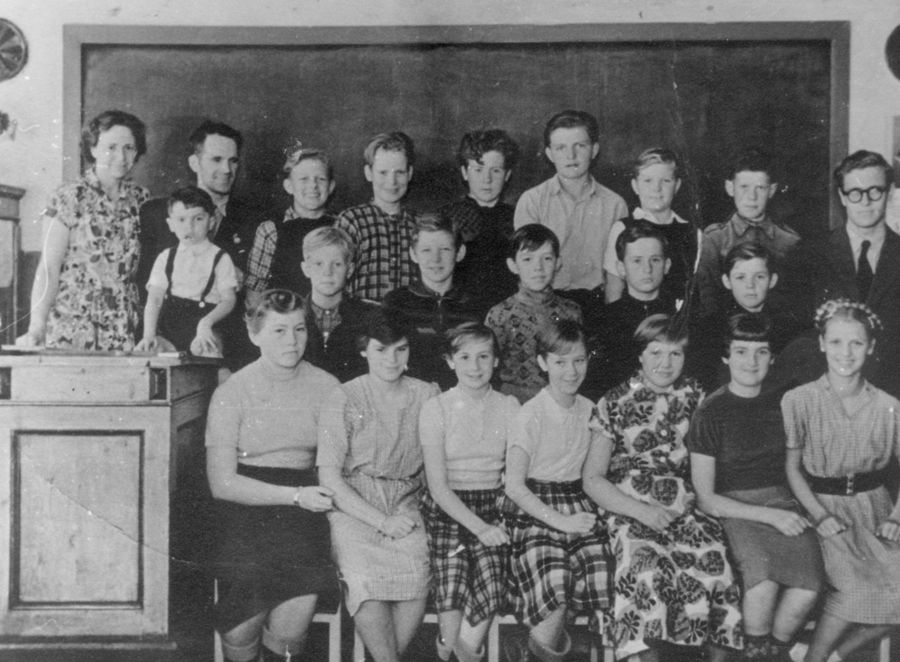 2. klasse Ellidshøj skole 1953 - 54 2. klasse Ellidshøj skole 1953 - 54